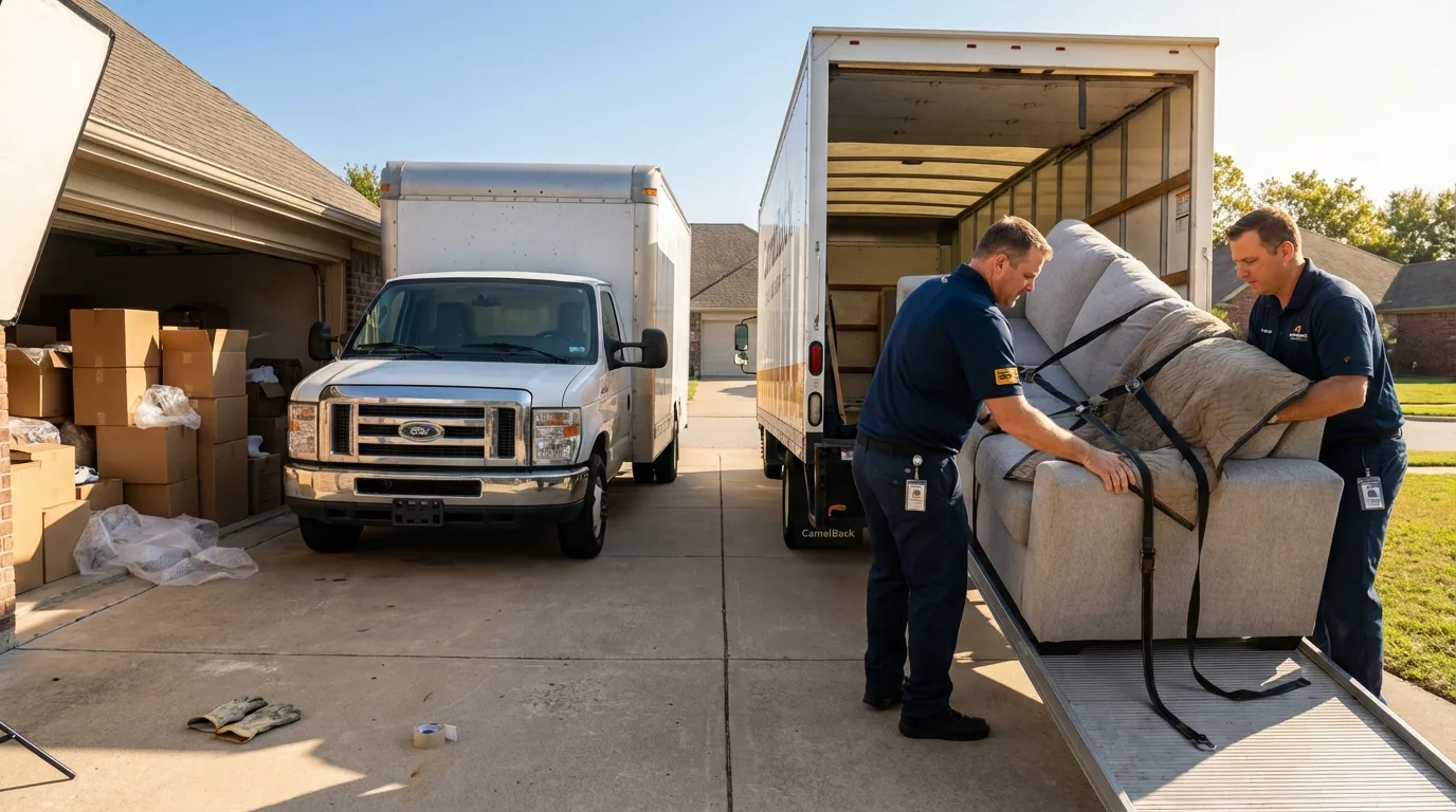 DIY truck vs professional crew comparison in Uhrichsville